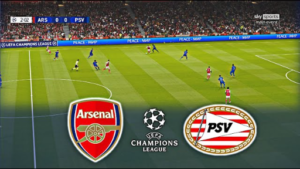 The Stage Is Set For PSV Vs Arsenal