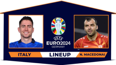 Italy Vs North Macedonia Lineups
