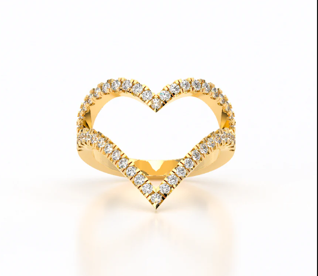 Love's Reflection: Custom-Made Engagement Rings for Eternal Devotion